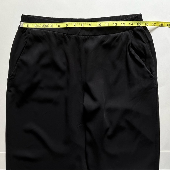 COS Pull On Pants Jogger Style Elastic Waistband Black Dress Pants Size 8 - Picture 12 of 14